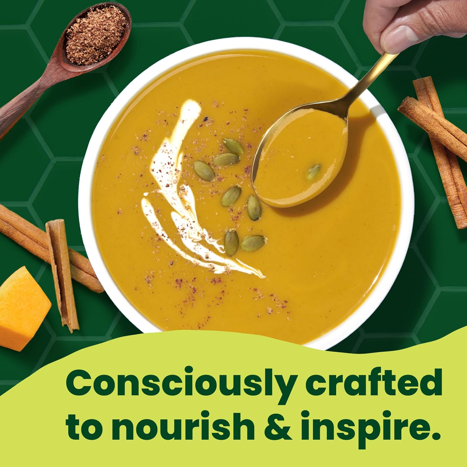 Pacific Foods Organic Butternut Squash Soup With Cinnamon and Nutmeg, 32 oz Carton (Pack of 2) image 5