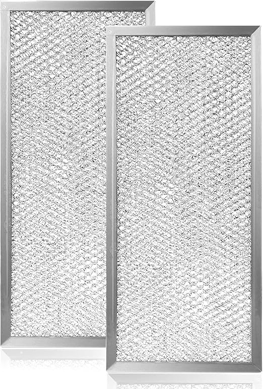 Fetechmate W10208631A Microwave Grease Filter, Aluminum