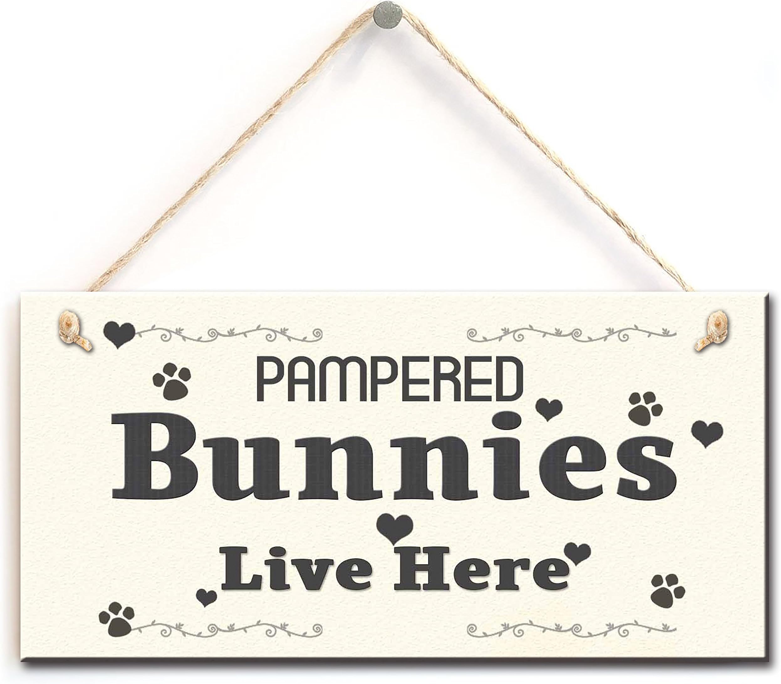 Amazon.com: Weasval French Rabbit Carte Postale Vintage Tin Sign ...