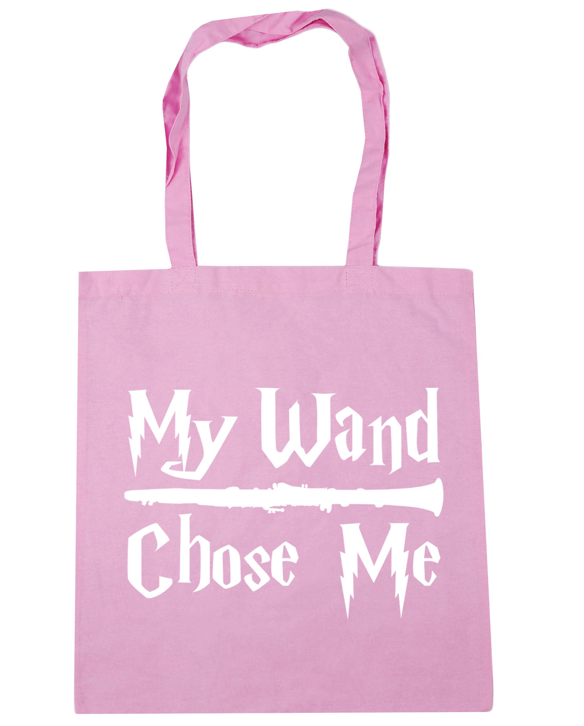 Hippowarehouse My Wand Chose Me (Clarinet) Tote Shopping Gym Beach Bag 42cm x38cm, 10 litres — image 1