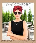 CAPLORD Head Scarf for Women Skull Cap Chemo Patients Headwear Cancer Hair Loss Scarf Headwrap Cover Hat Turban Covering Wrap