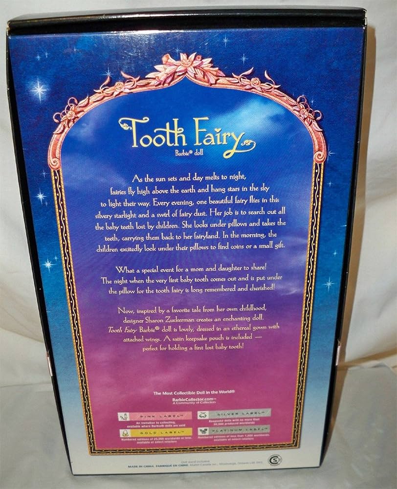 Amazon.com: Wisconsin Toy Co. Tooth Fairy Barbie Doll : Toys