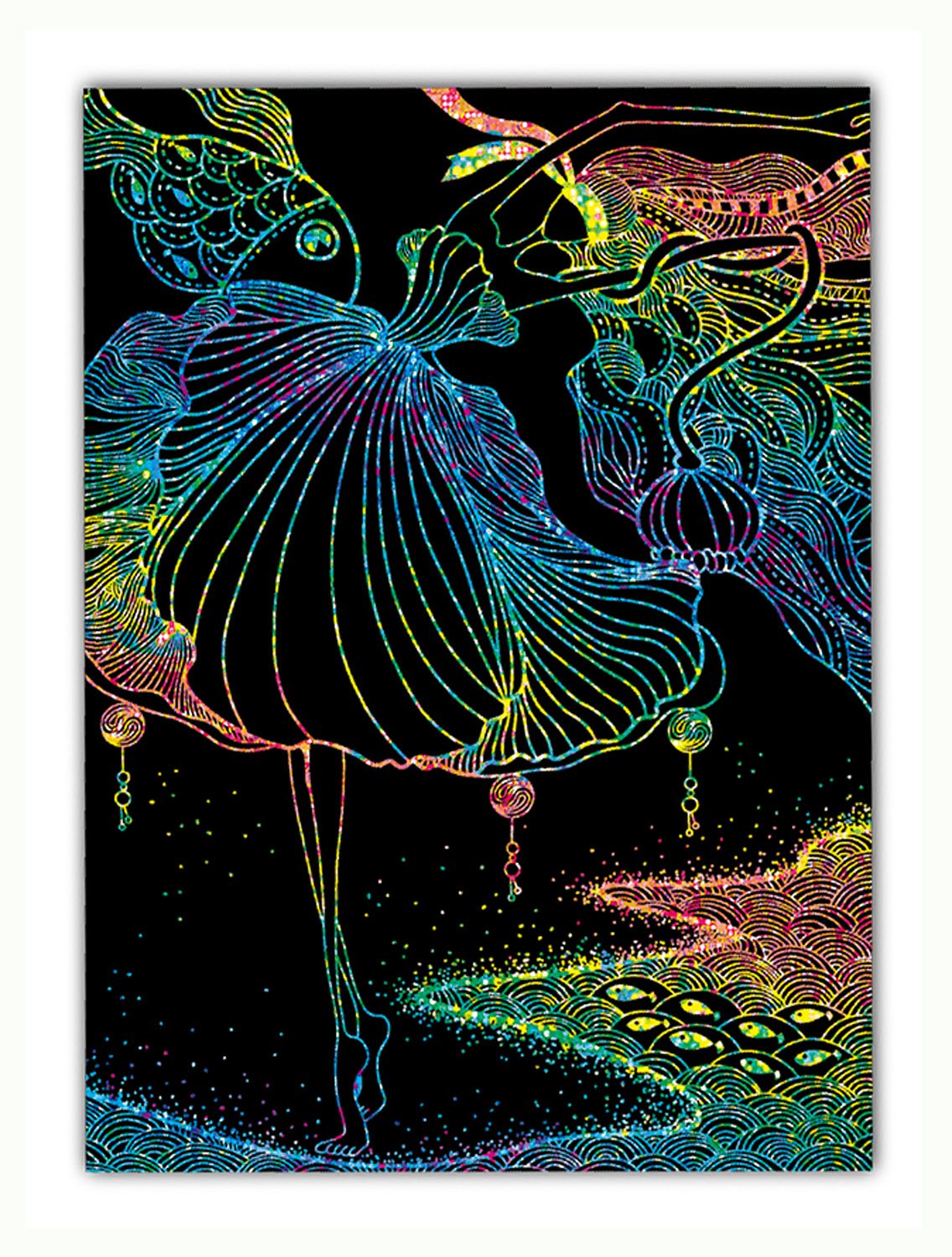 Mammut Kratzbilder Schmetterlinge - Scratch Art Set Für Kinder Ab 3 Jahre