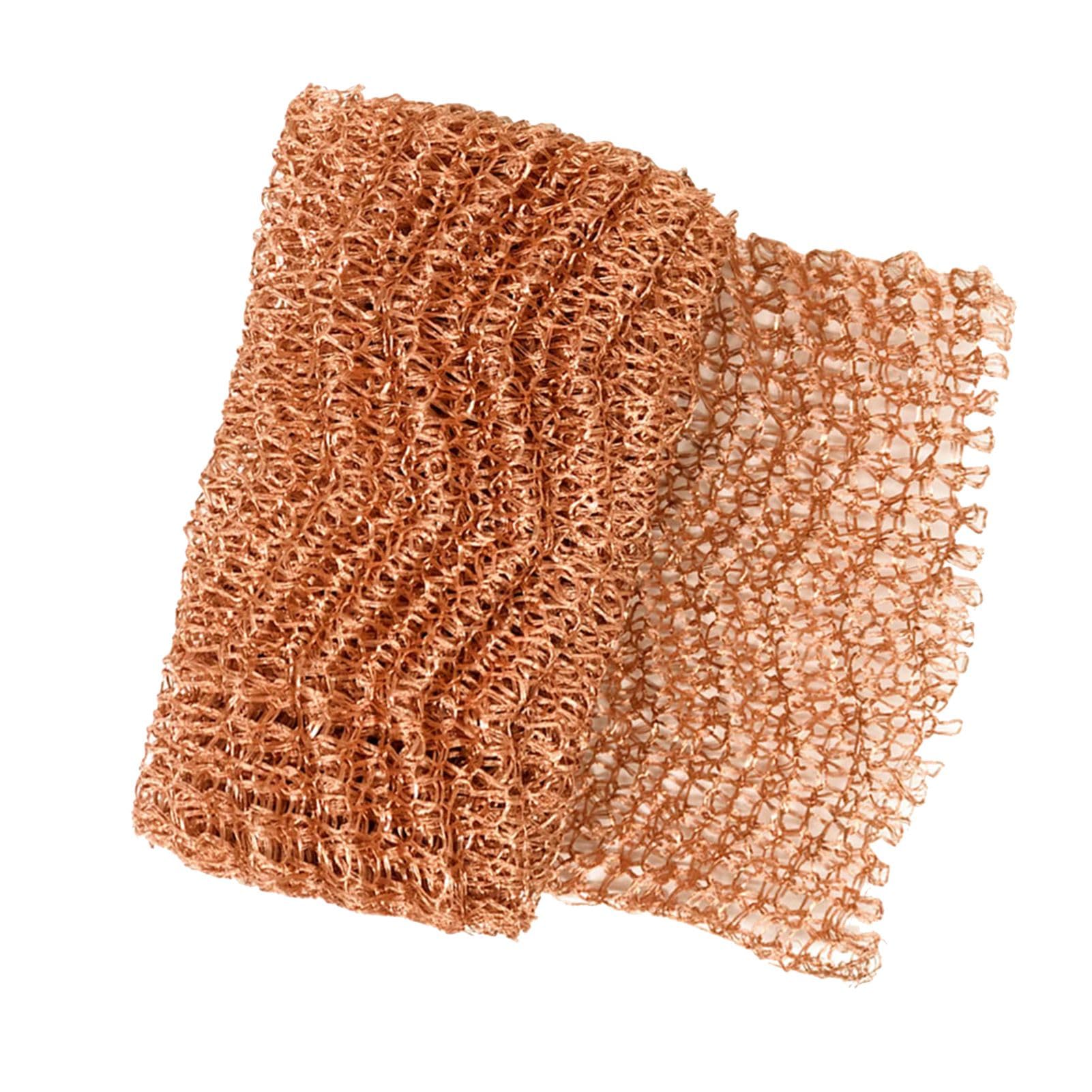 Copper Mesh Control, Proof Copper Mesh Roll for, Proof Wire Screen Roll for Rat, Bat and Snail, DIY Blocker Weep Hole Filler and Wool Trap