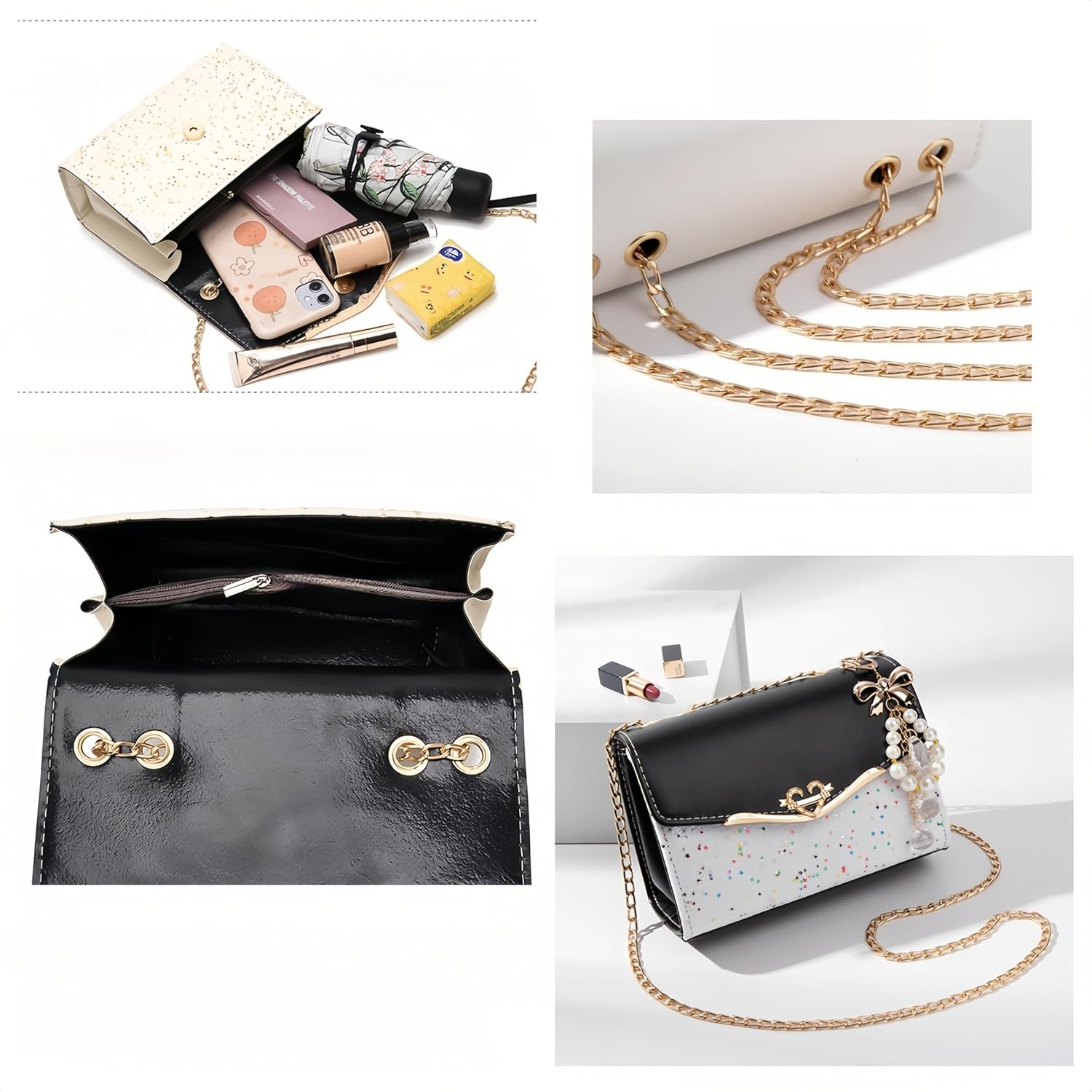 Small Retro Classic Messenger Bag for Women - Shoulder, Crossbody, Clutch Purse - Fashion Simple and Versatile - Image 5