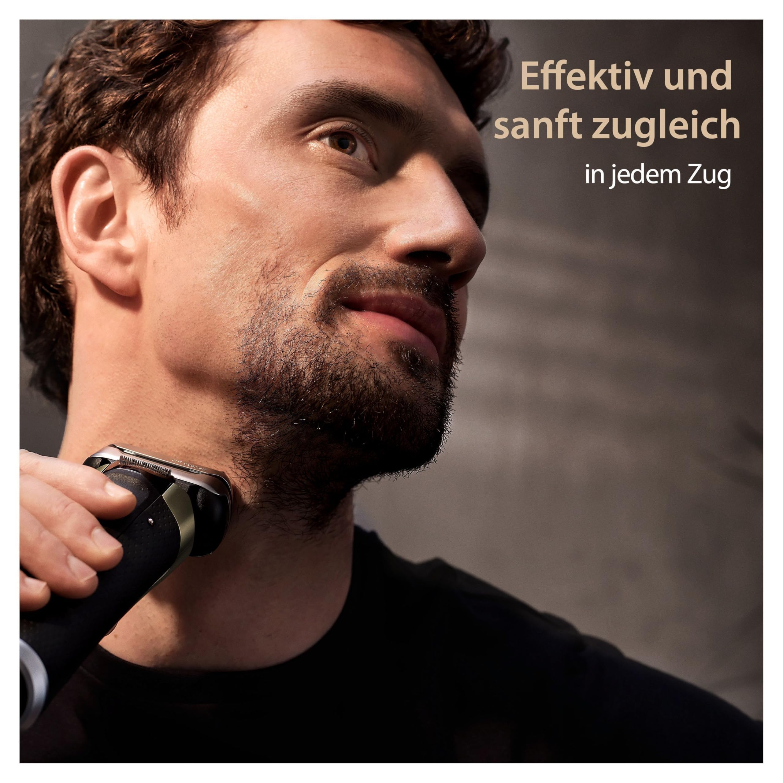 Braun Series 9 Pro+ Rasierer Herren Elektrisch, Elektrorasierer mit 5 Pro Rasierelementen, ProComfort Aufsatz, 2-in-1-System, Reinigungsstation, 60 Min Laufzeit, Made in Germany, 9590cc, Schwarz