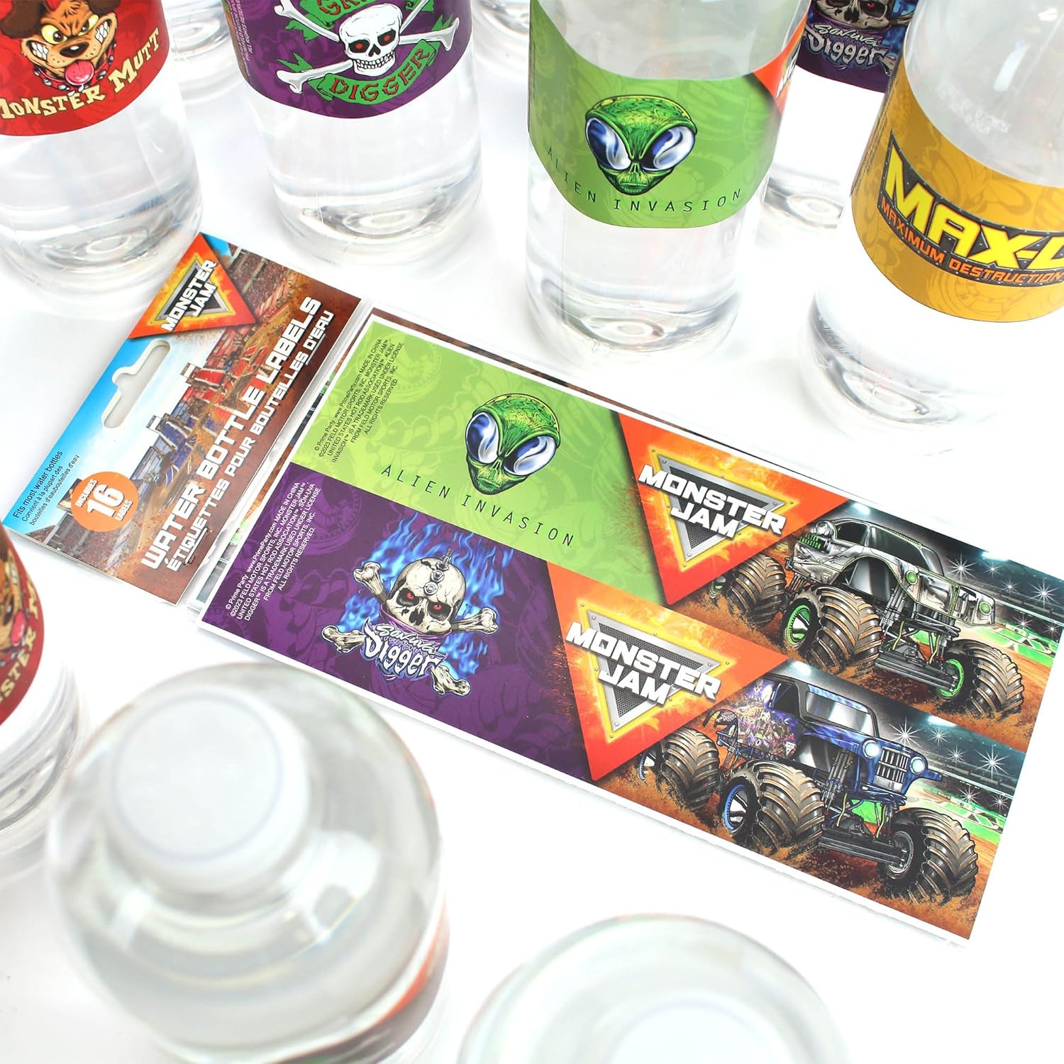 Monster Jam (Basic Party Pack for 24 Guests): Rev Up the Party with Tableware Essentials! Basic Party Pack 24 Guest Pack image 4 of 7 B0CPVVS3W2