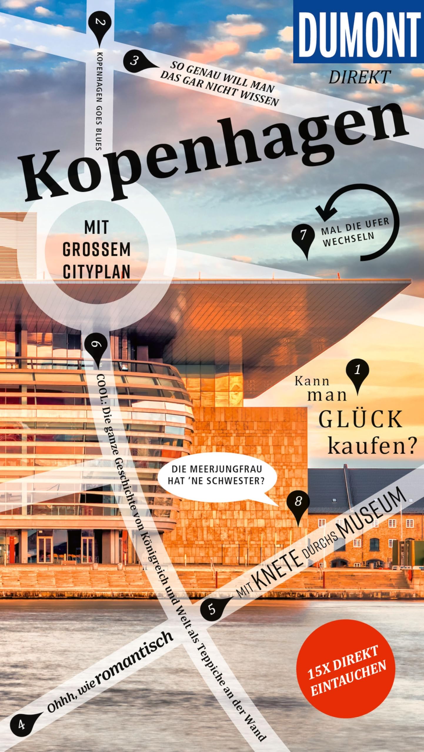 DUMONT direkt Reiseführer Kopenhagen: Mit großem Cityplan