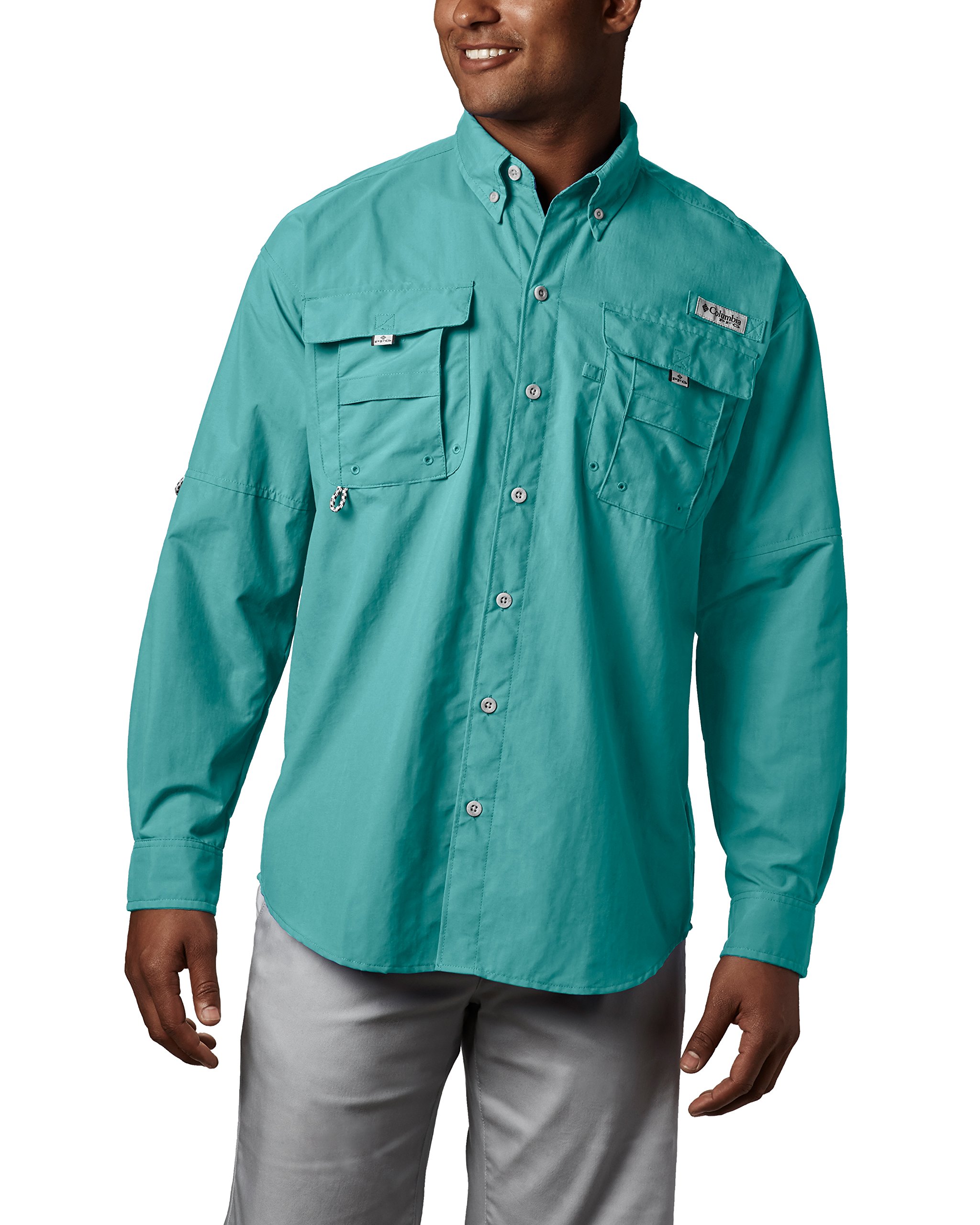 Columbia Men's Bahama II Long Sleeve Shirt Size M