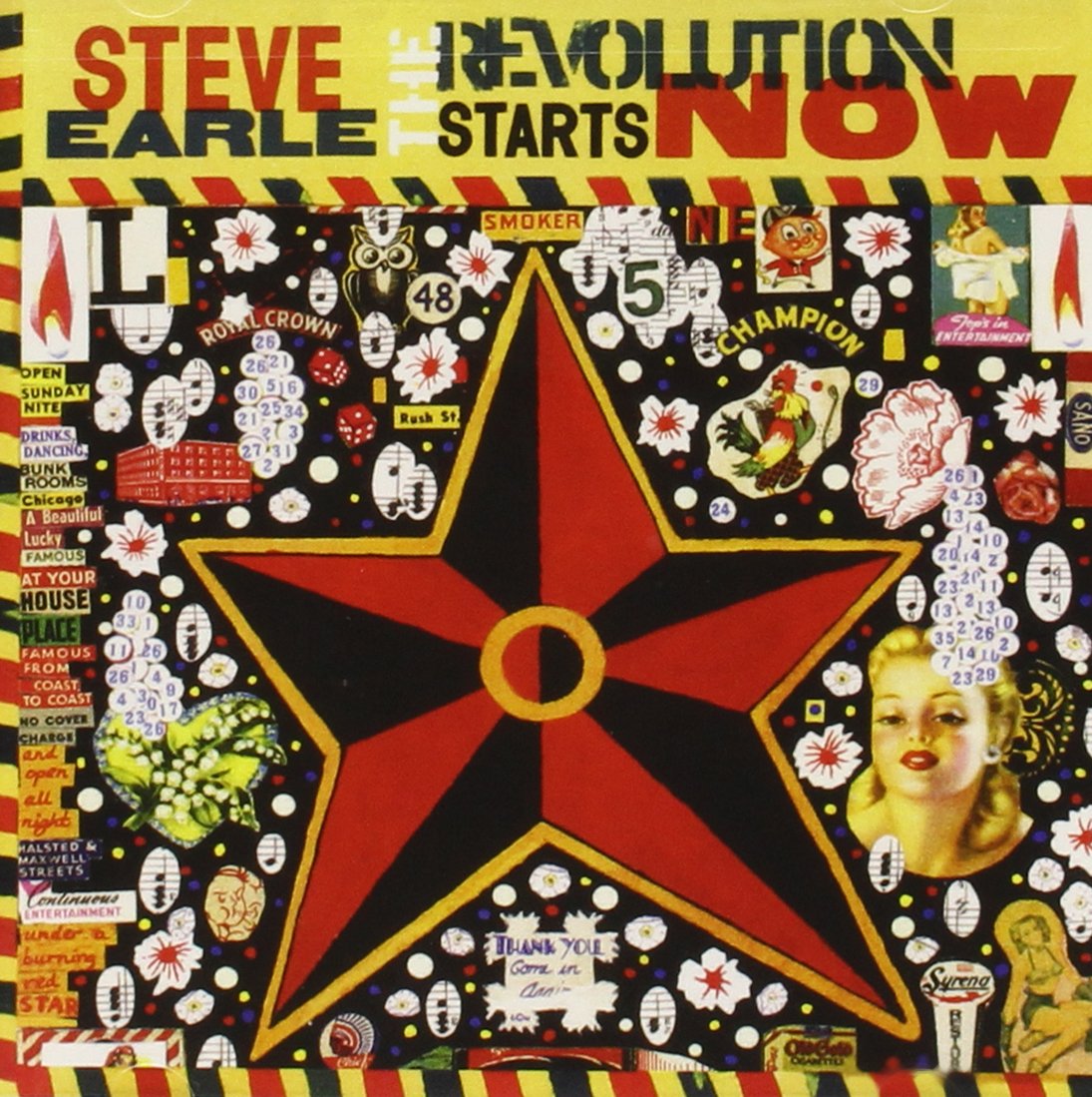 EARLE, STEVE - THE REVOLUTION STARTS NOW [Audio CD] EARLE, STEVE