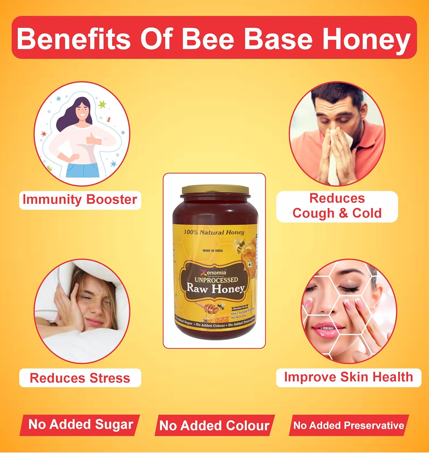 Buy Now Zenomia Raw Honey Unprocessed Without Fresh Organic Honey Fo... 2 Buy Now Zenomia Raw Honey Unprocessed Without Fresh Organic Honey Fo...