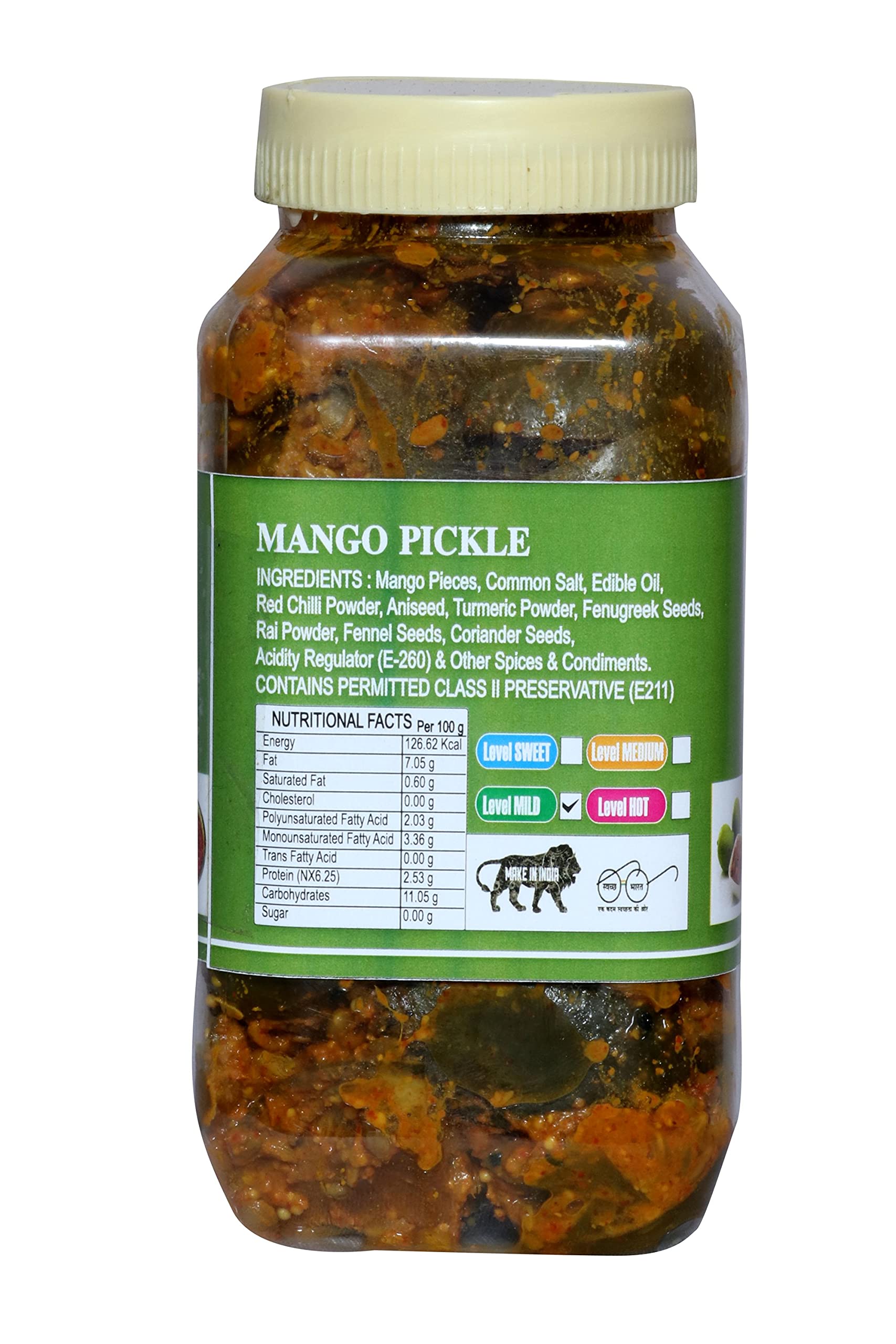 DAILY FOOD Homemade Organic Natural Mango Pickle Aam Ka Achar (400gm) 1