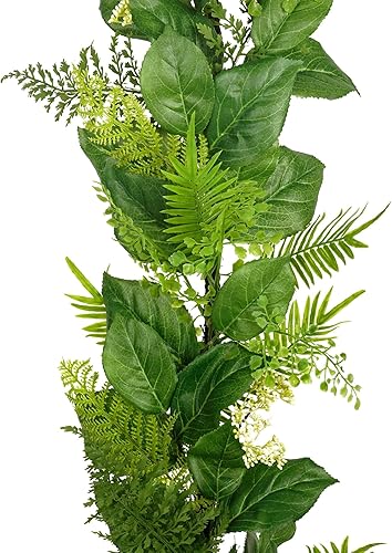 Miniatura 2 de Guirnalda mixta de hojas de limón y helecho de 6 pies Ashland®