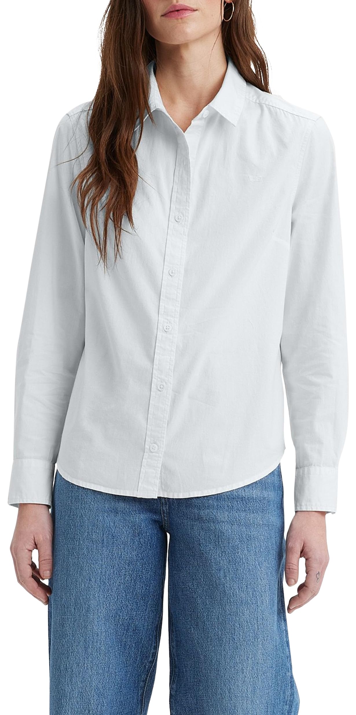 Levi's Shirt Neutrals New Classic Fit BW-Camiseta de Manga Corta Mujer