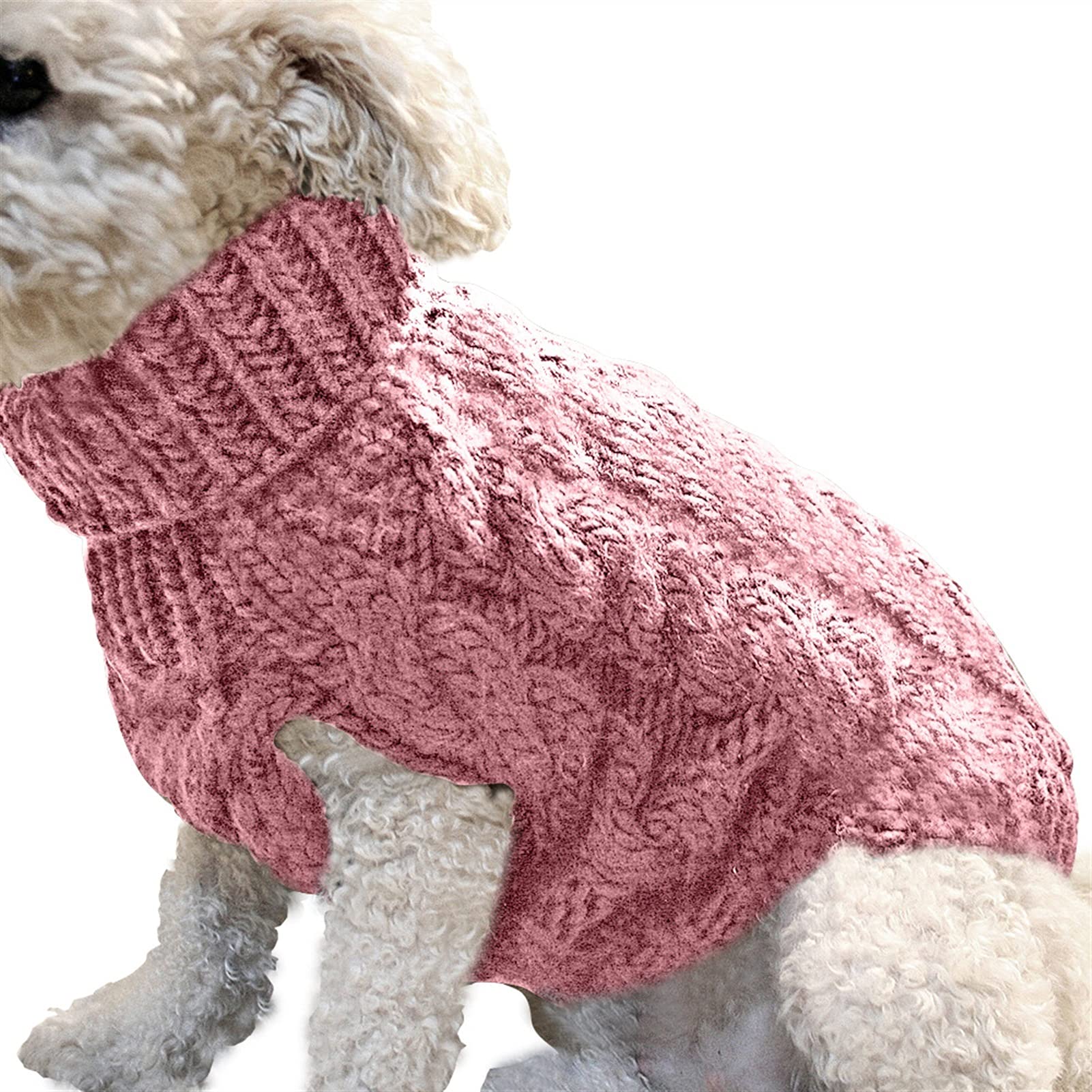 Vêtement pour petit chien rose foncé en taille M pour chiot et Carlin