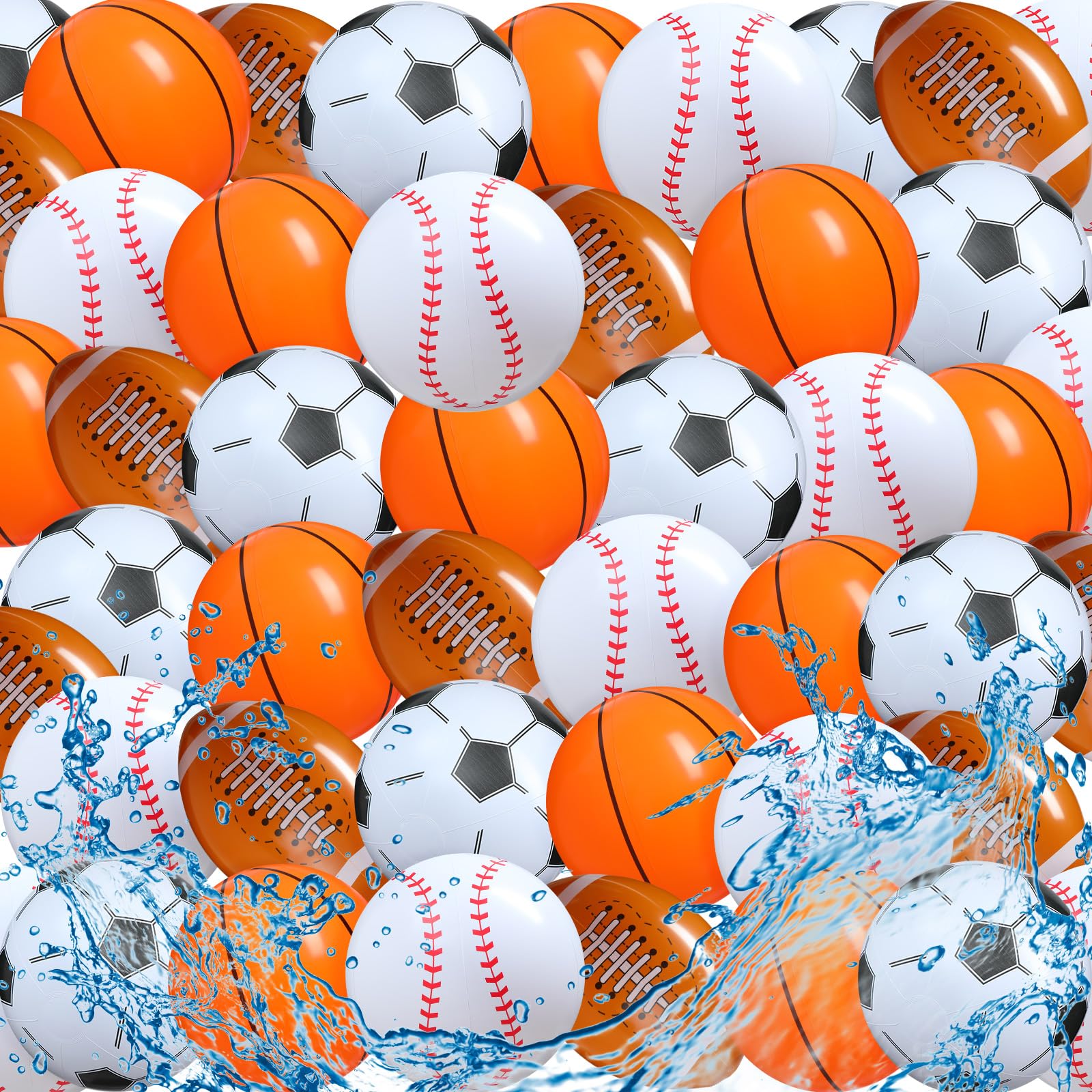 Pelota De Béisbol Inflable Gigante De 70 Cm – Pelota De Playa De PVC Para Juegos En Piscina Y Fiestas