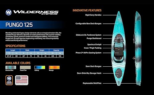 Vista 12 de Wilderness Systems Pungo 125 Verde bosque
