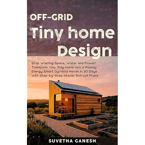 Off-Grid Tiny Home Design: Stop Wasting Space, Water and Power! Transform Your Tiny Home into a Roomy, Energy Smart Off-Grid Haven in 30 Days with ... Interior Retrofit Plans. (Eco homes Book 5)