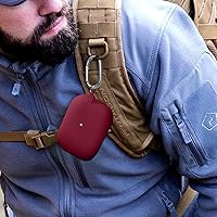 Vista 393 de Funda para AirPods Pro con kit de limpieza, funda de silicona suave para Apple AirPod Pro de 1ª/2ª generación, accesorios de funda AirPods Pro/Pro 2