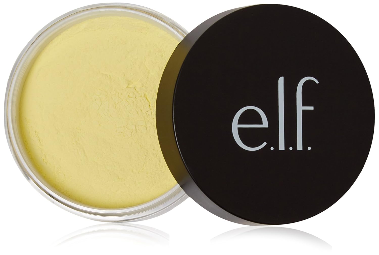 e.l.f. High Definition Loose Face Powder for a Flawless Soft Focus Finish to Your Makeup, Corrective Yellow, .28 Ounces