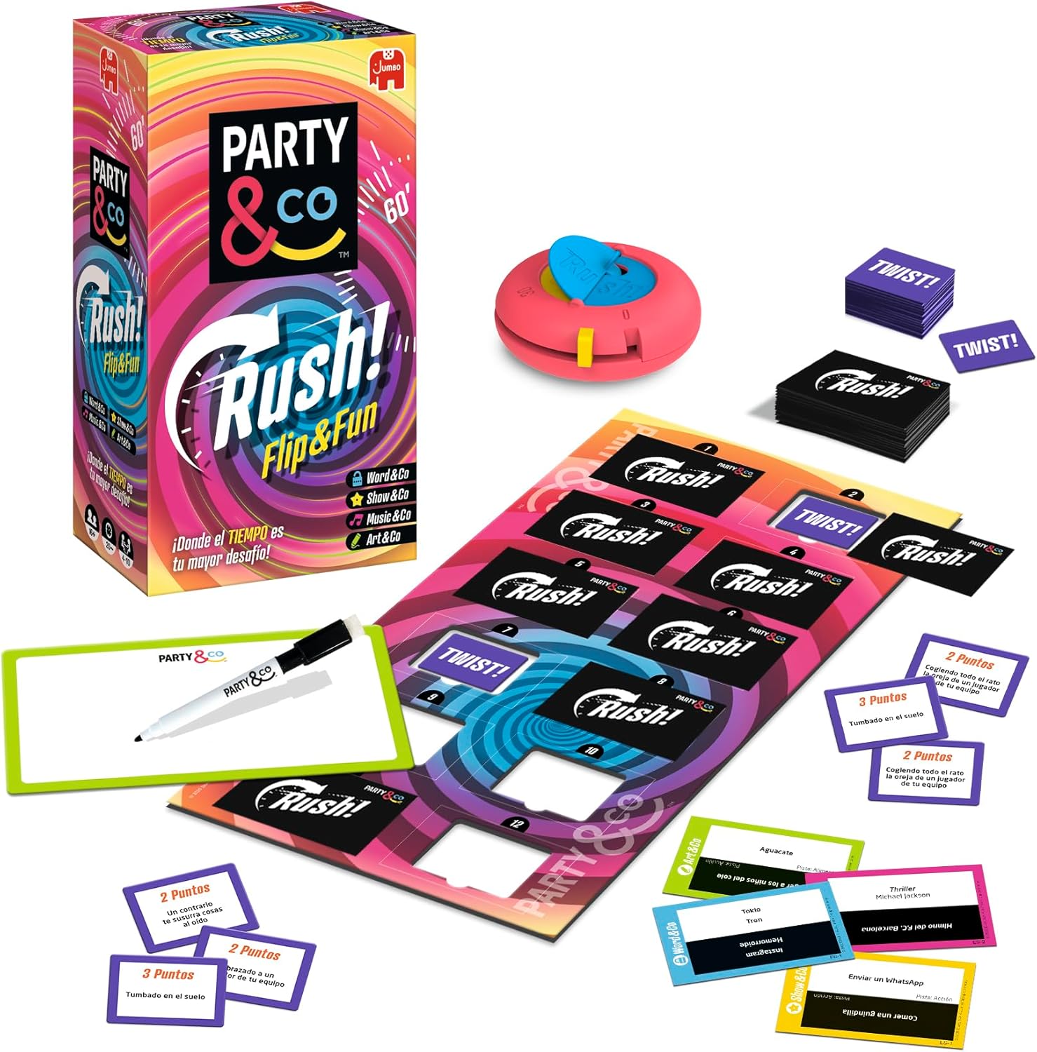 #Juegodemesa Party & Co Rush! por 19,99€ ¡¡20% de descuento!!