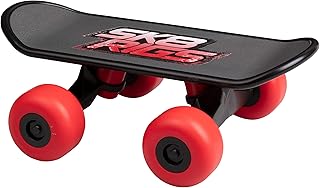 SK8 Rigs Handboard for Kids - Falcon Design - Hand Powered Skateboard - Safely Perform Skate Board Tricks with Your Hands - Falco Red - Age 4+