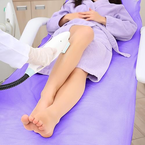 Miniatura 6 de 2 rollos de sábanas desechables no tejidas de 24 x 71 pulgadas, fundas de papel para mesa de masaje, sábanas de tela no tejida, sábanas de masaje,