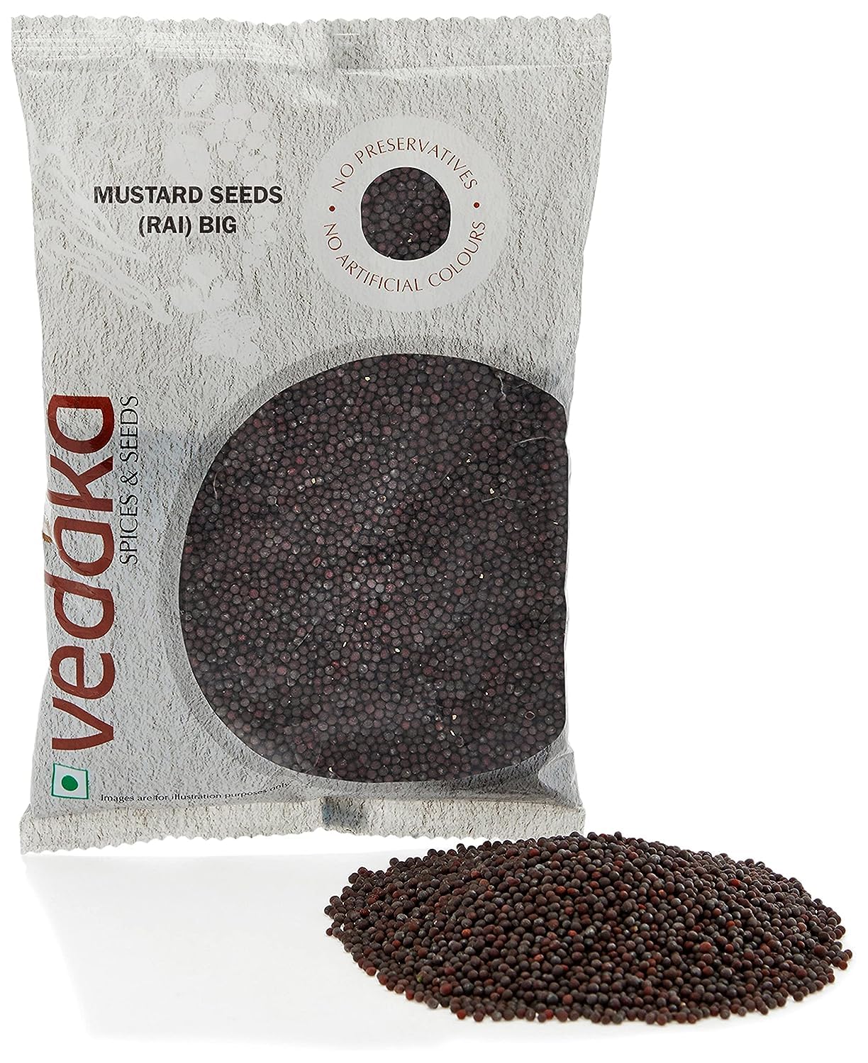 Amazon Brand - Vedaka Big Mustard Seeds Big 200g (B0CRHZ9DXH) Amazon Price History, Amazon Price Tracker
