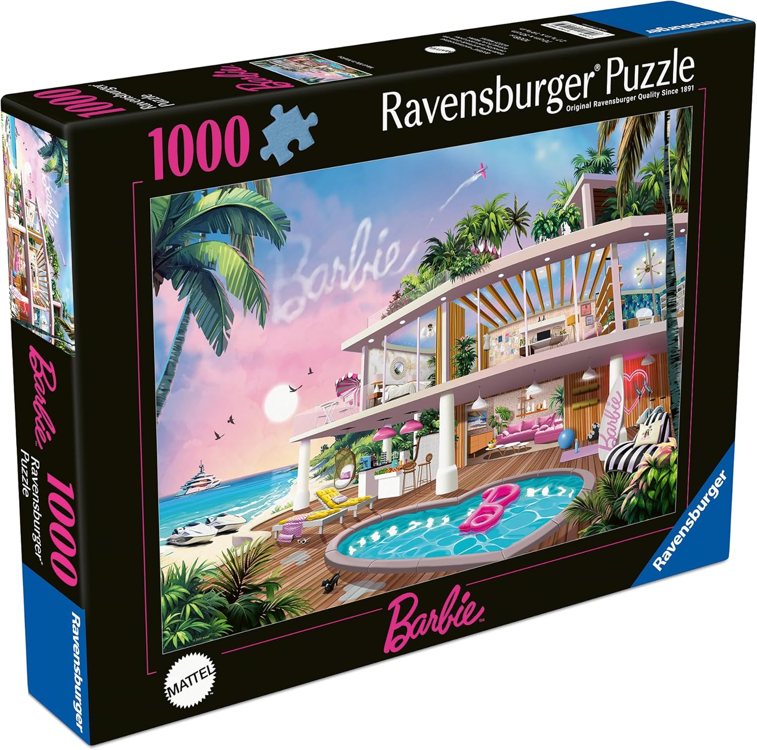 Adult Puzzle 1000 Pieces - Barbie - Meet Me In Malibu