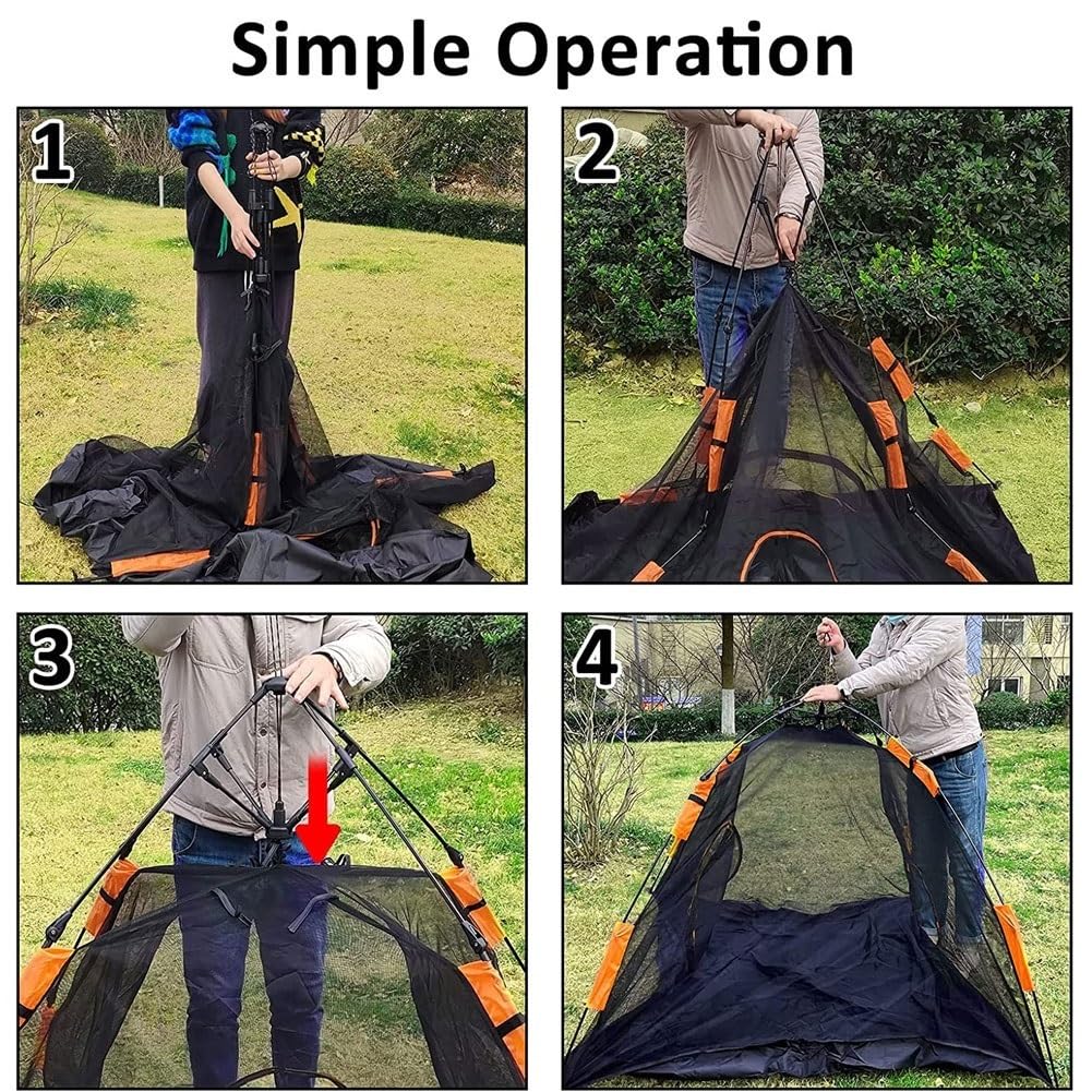 Tente for Chat, maisonnette Tunnel for Chats et Chiens, Parc for Chat avec Tunnel, Tente Portable for Animaux, Parc en Maille for Chats, Lapins, furets et Petits Animaux