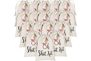 Bachelorette Survival Kit Essentials - 20 Hangover Kit Bags