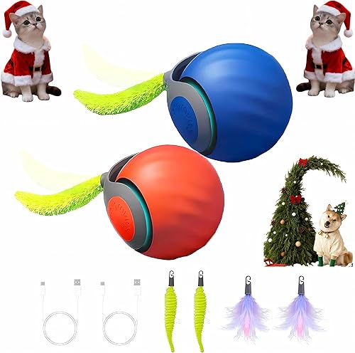 Versión 3.0 2025 - Juguetes interactivos para gatos de interior, juguete automático para gatos, juguete interactivo para gatos, juguete interactivo