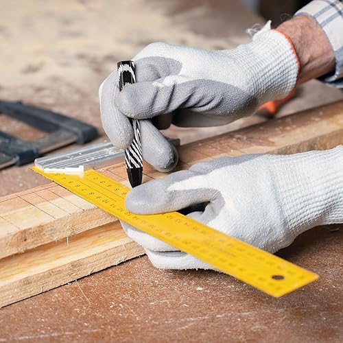 Miniatura 4 de Tudomro Paquete de 24 lápices de cera para marcado de madera, crayones de dibujo para marcar en tela, madera, metal, madera, cartón, cerámica,