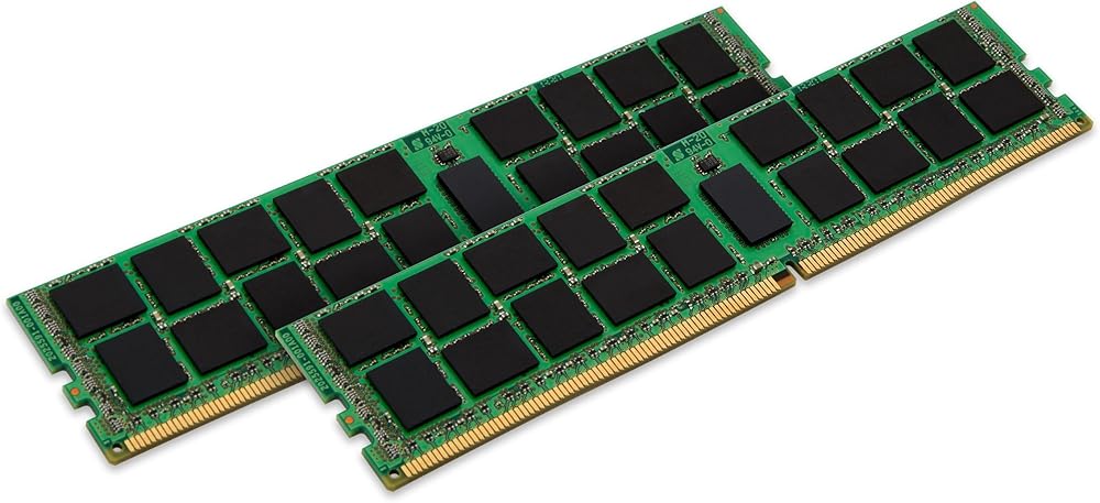 Kingston ValueRAM 32GB Kit (2x16GB) 2133MHz DDR4 ECC CL15 DIMM 2Rx8 Intel Certified Desktop Memory - View 1