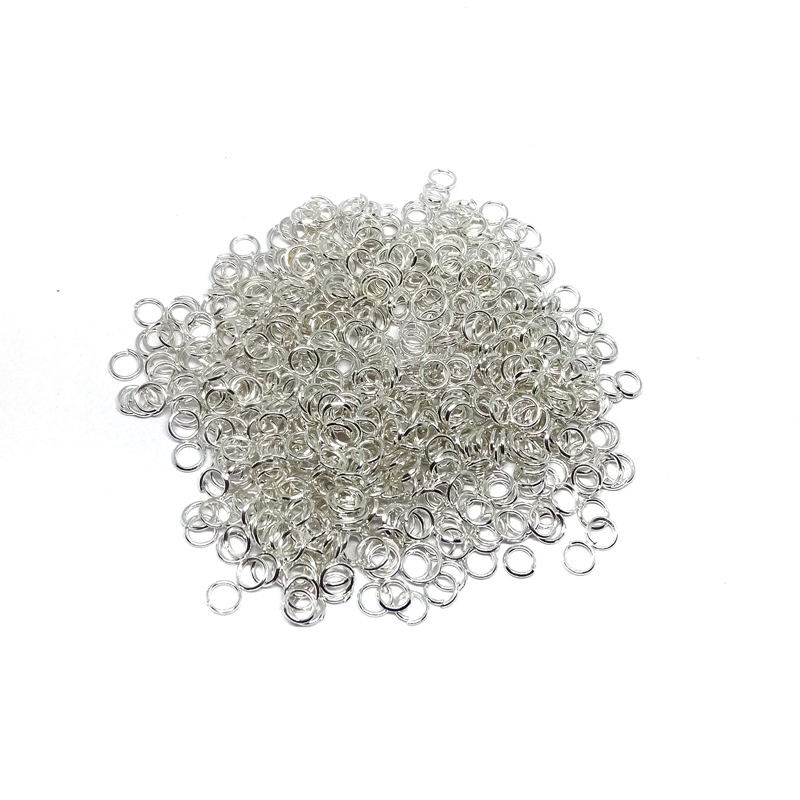 Jump Rings for Jewellery Making and Other Crafts (500 Pcs Approx) (Silver) (B09JJZH754) Amazon Price History, Amazon Price Tracker