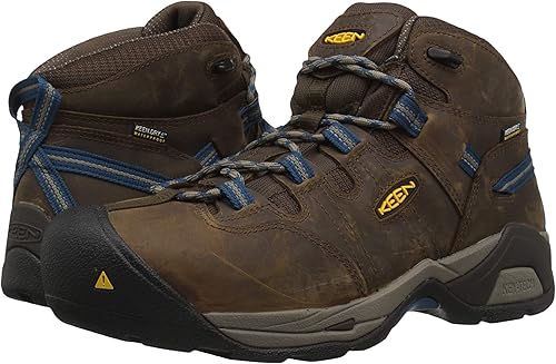 Miniatura 7 de KEEN Utility Botas de trabajo impermeables Detroit XT de altura media con punta de acero para hombre