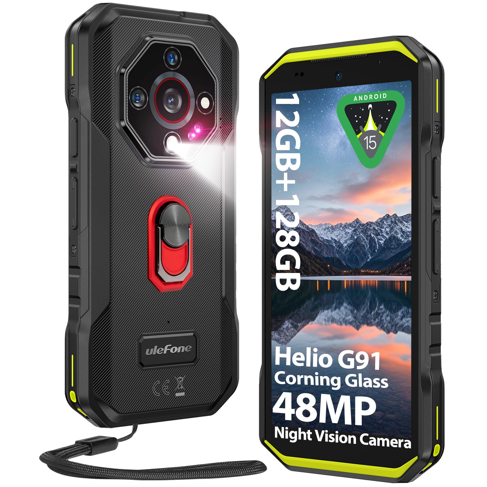Telephone étanche antichoc Ulefone Armor X32 pour éviter les écrans cassés