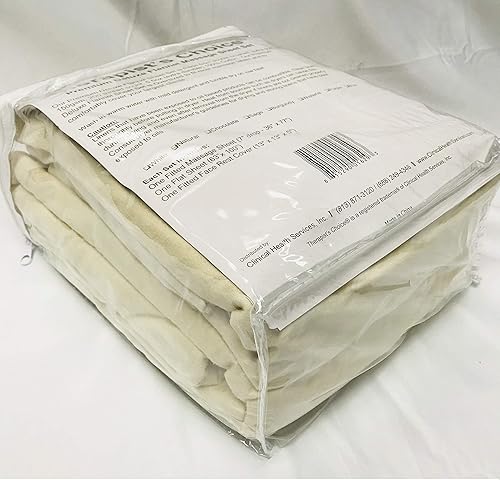 Miniatura 2 de Therapist's Choice Juego de sábanas de franela de alta calidad de 3 piezas, para mesas de masaje, incluye sábana encimera, sábana bajera y funda