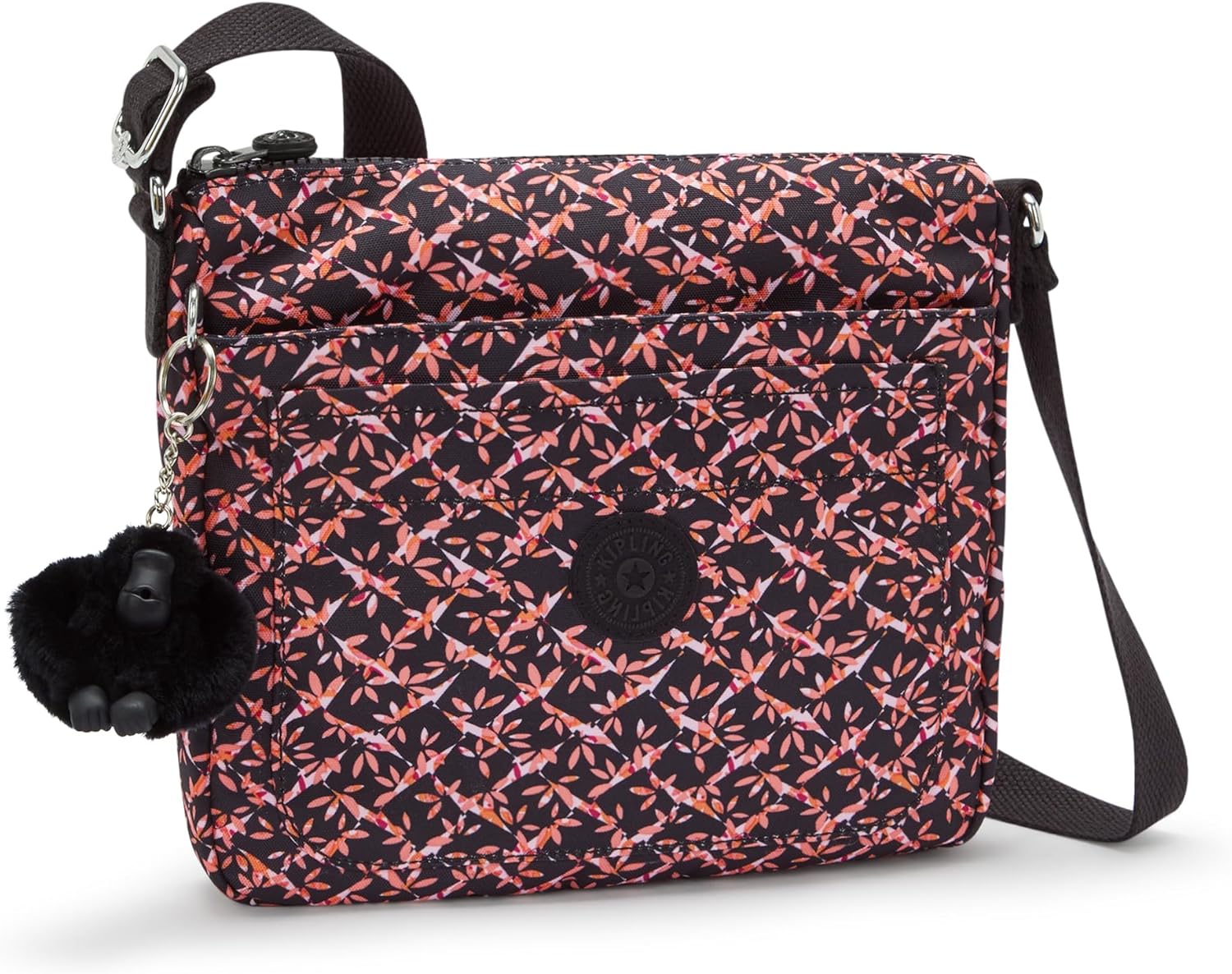 Kipling Sebastian Small Crossbody, Dancing Bouquet, One Size