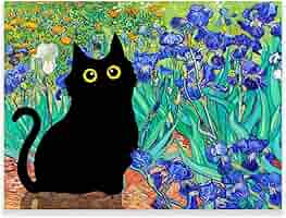 キャンバス油絵　 momomama様2枚セット　叫び、＆　黒猫フラワーガーデン キャンバス油絵 momomama様2枚セット 叫び、＆ 黒猫フラワー