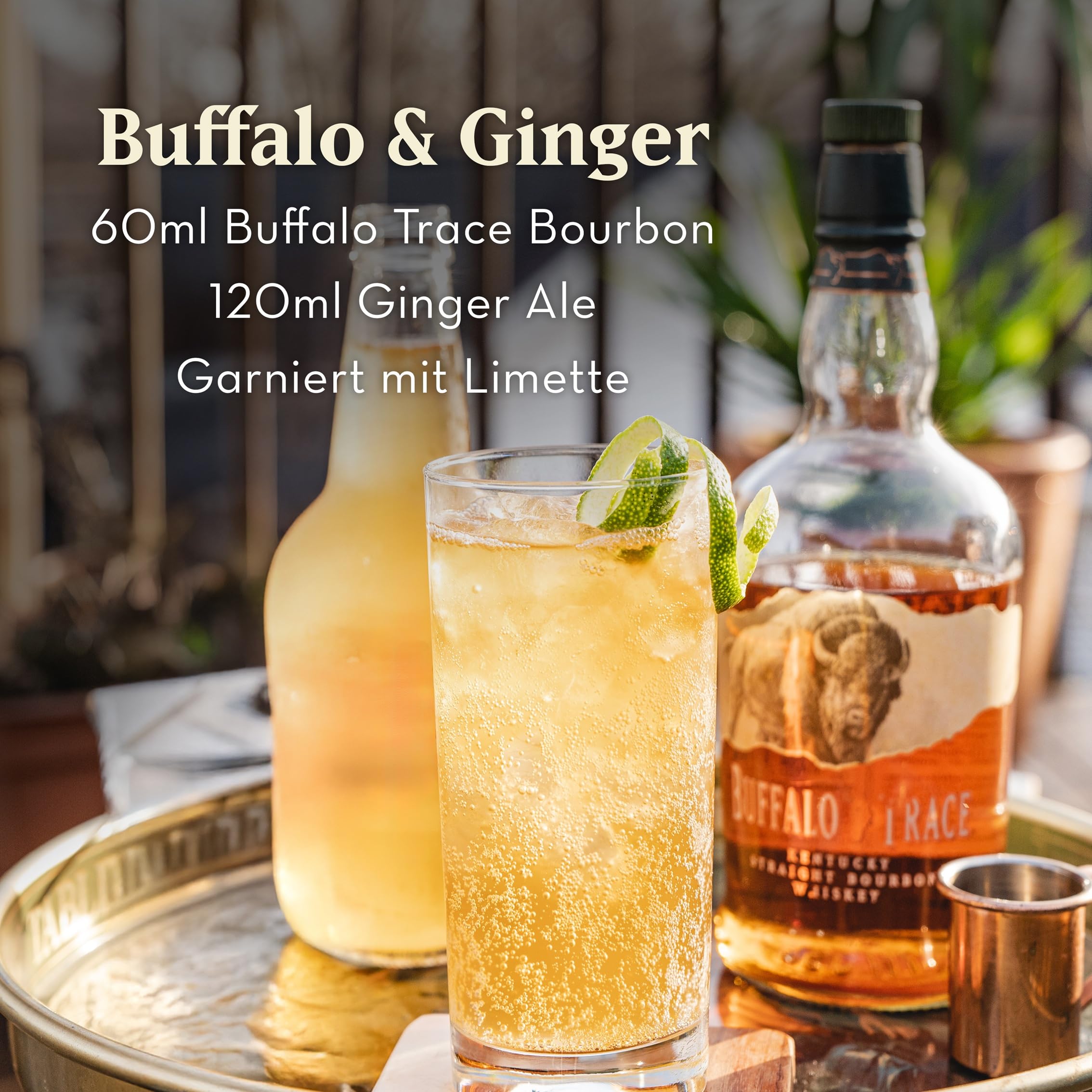 Buffalo Trace Bourbon Whiskey (1 x 1 l)