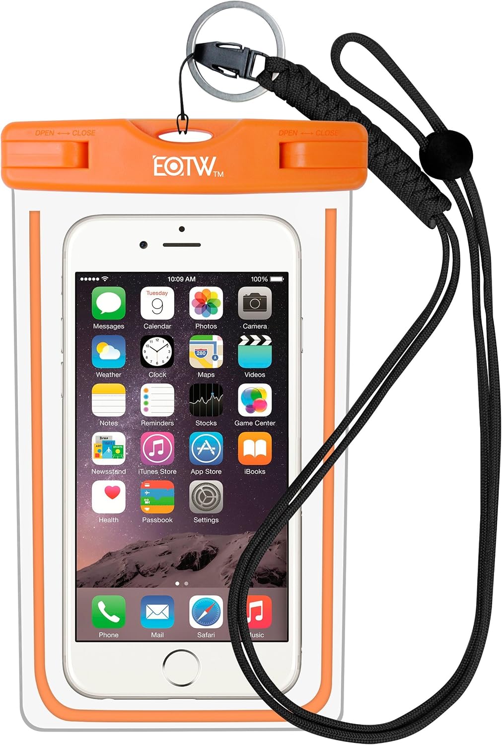 EOTW Waterproof Case, Universal Waterproof Phone Pouch Compatible for iPhone 13 12 11 Pro Max Xs Max XR 8 7 6 Plus Galaxy S20 S10 up to 6.8", IPX8 Cellphone Dry Bag