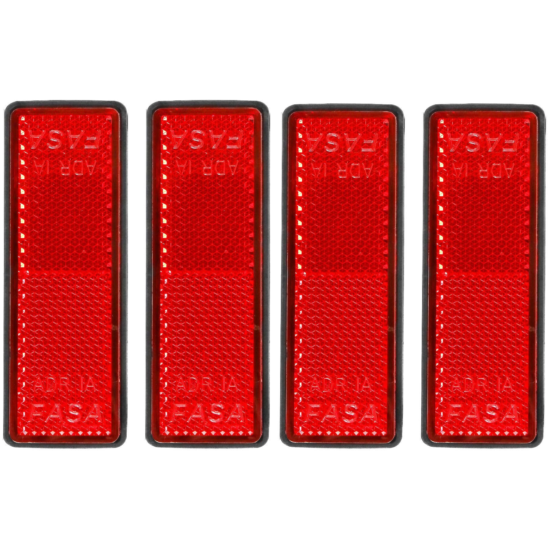 AGRISHOP 2xJaune Catadioptre Rond,71mm,Catadioptre pour Vehicule,Catadioptre à Visser,Réflecteur de Remorque,Signalisation Remorque,Catadioptre Remorque (Rond/Jaune/Visser/2Pcs