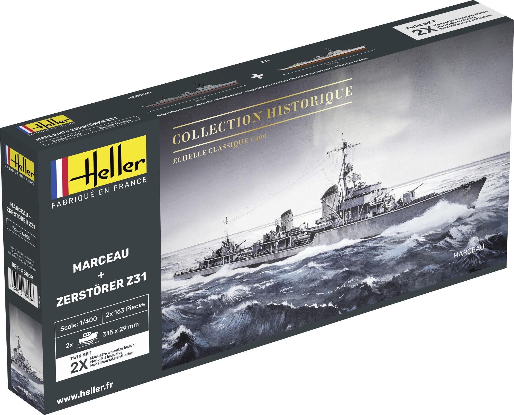HEL85009 Plastic Model kit, Various