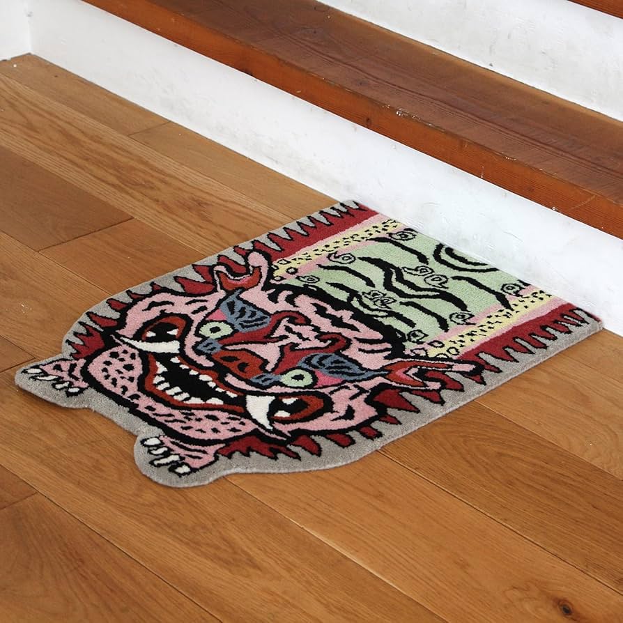 チベタンタイガー　ラグ　カーペット TIBETAN TIGER RUG(チベタンタイガーラグ) Sサイズ 60×100cm