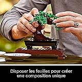 LEGO Botanicals Bonsai Tree - Faux Plant for Adults - Home Décor Set with Artificial Cherry Blossom Flowers - DIY Building Projects - Gift Idea for Women and Men - Botanical Collection - 10281 - 4