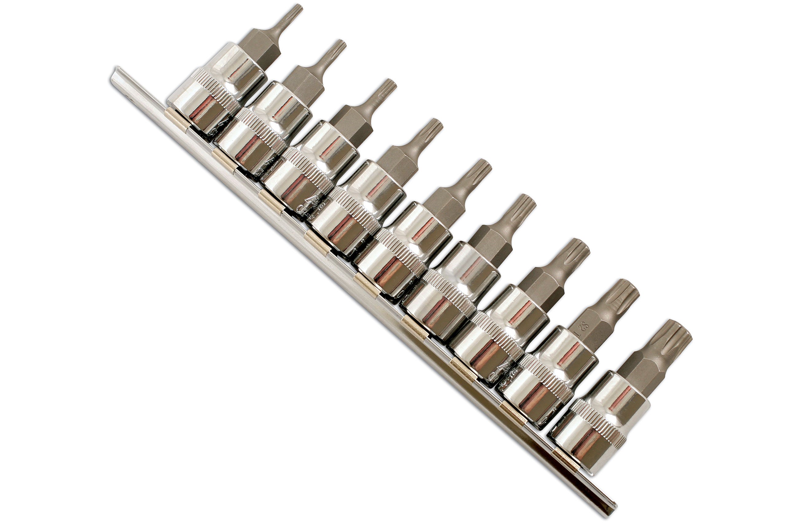 Laser 5213 Torx Plus zestaw bitów, 9-częściowy, średnica 1 cm