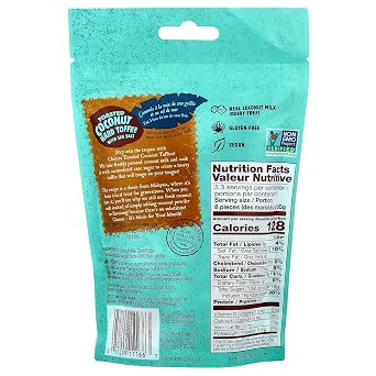 Chimes Toffee Hard Coconut Sea Salt, 3.5 oz