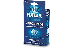Crane Halls Mentho-Lyptus Vapopads for Sinus Relief