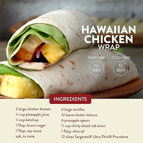 Miniatura 5 de Rebanadas de queso Sargento Ultra Thin Provolone, ideales con maridajes italianos y perfectas para sándwiches, paquete de 7.6 onzas